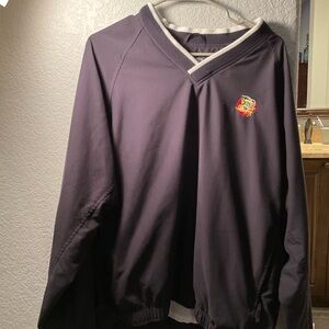 Vintage v neck crewneck